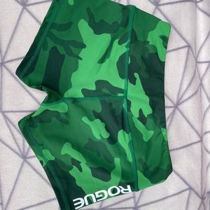 Rogue Green Camo Booty Shorts - M